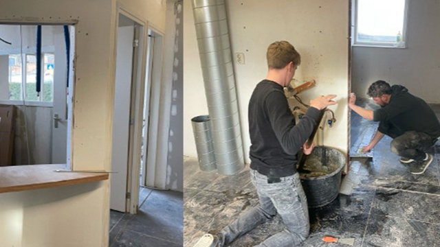 Foto: SWN op koers met verbouwing nieuwe locatie aan de Laan