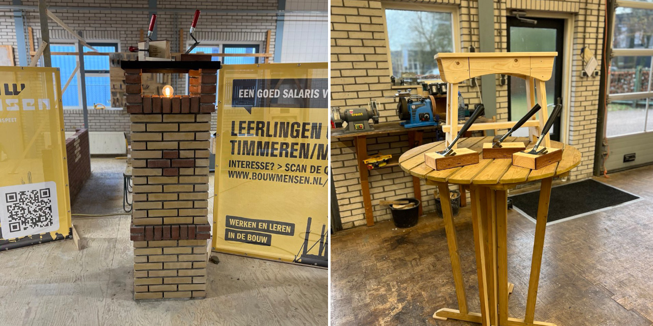 Foto: Tijd, vakmanschap en resultaat centraal op laatste dag van beroepenwedstrijd Bouwmensen
