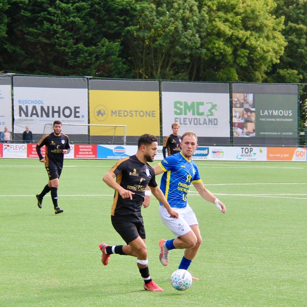 Foto: Nunspeet uitgeschakeld in districtsbeker