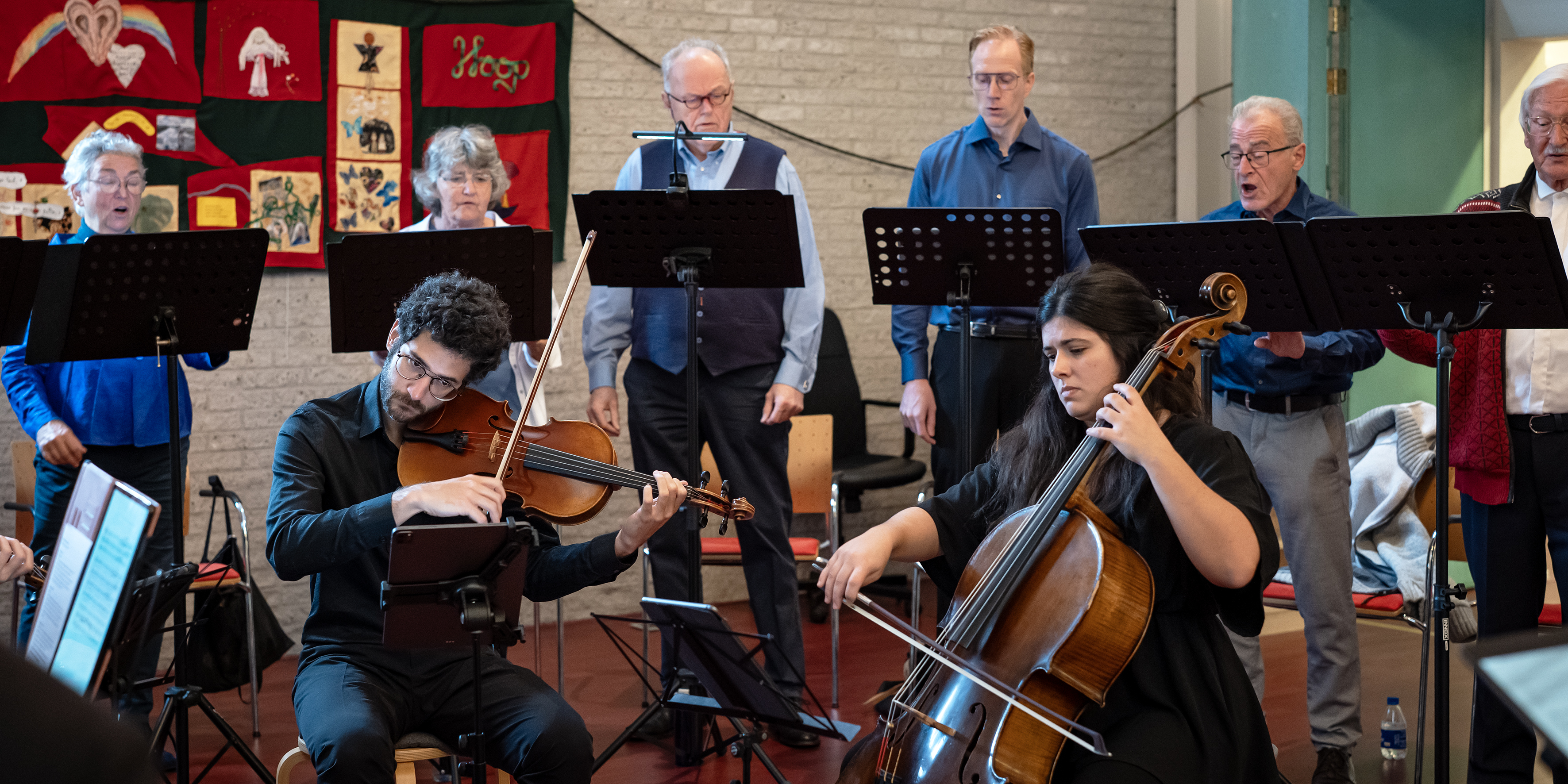 Foto: Nunspeets Kleinkoor viert 40-jarig jubileum met feestelijk concert