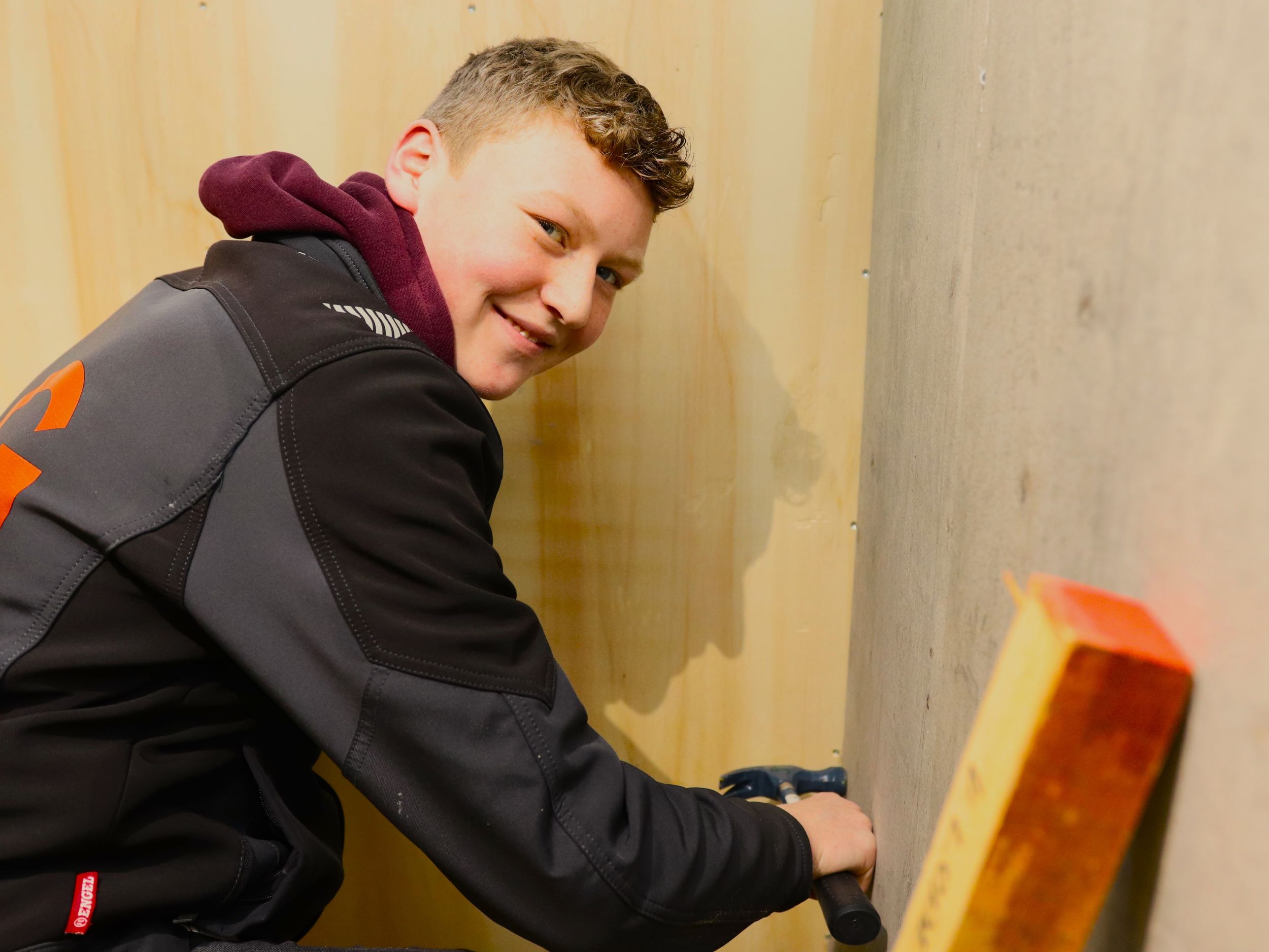 Foto: Leerlingen van het Van Lodenstein College bouwen zelf Tiny Houses