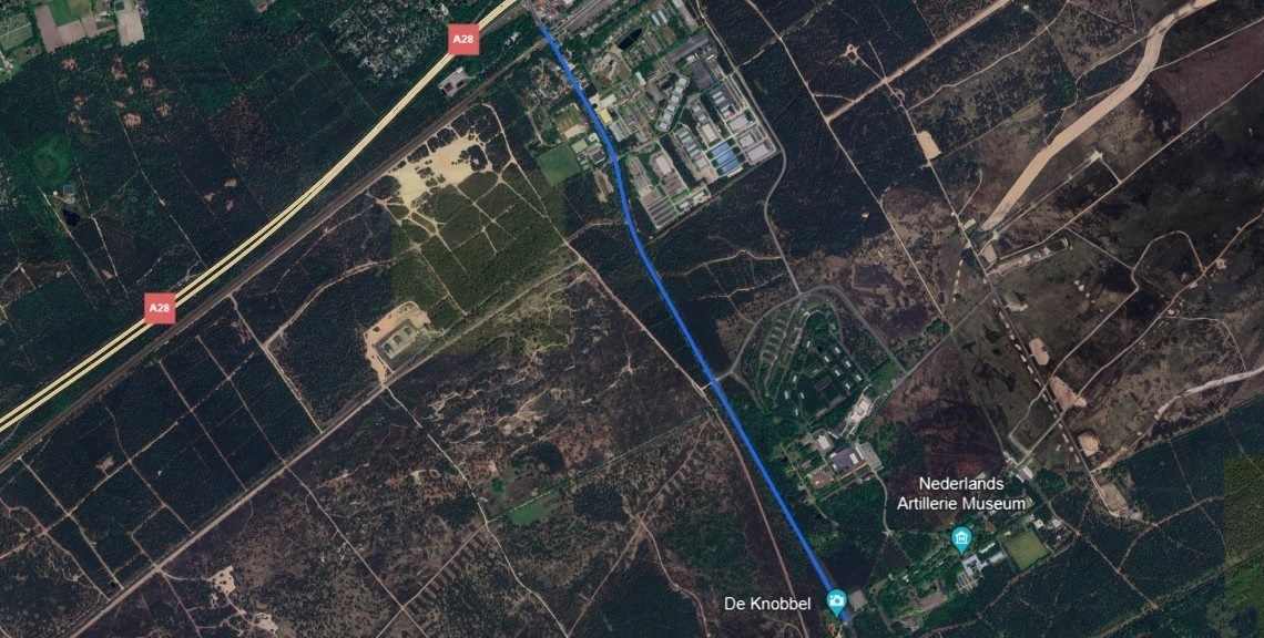 Foto: Afsluiting deel Eperweg ’t Harde - Epe