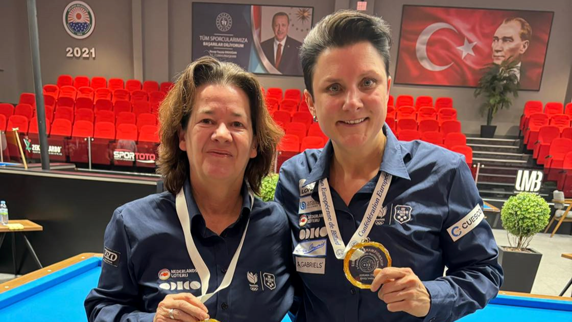 Foto: Therese Klompenhouwer prolongeert ook EK-titel in teamverband