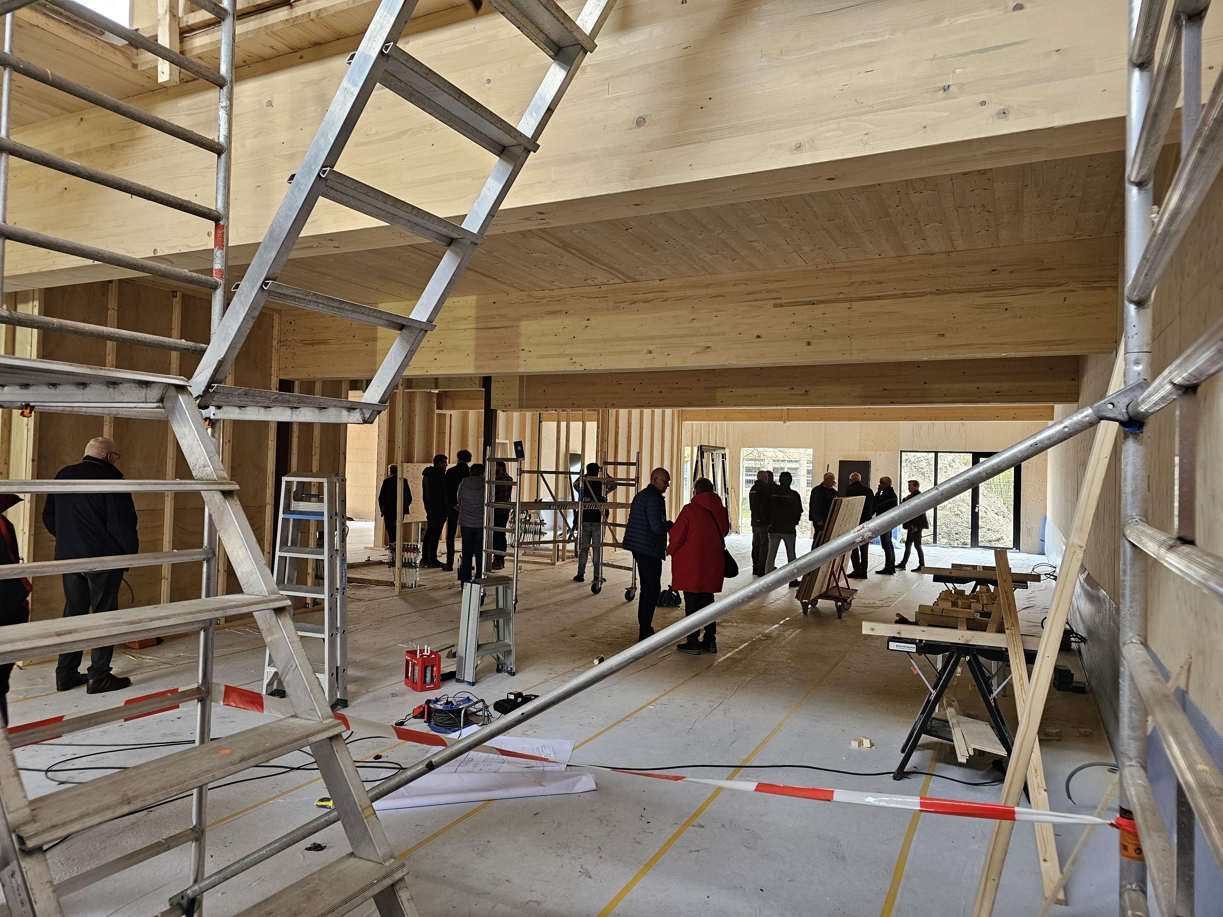 Foto: Nieuwbouw Ontmoetingscentrum Barneveld is wind- en waterdicht