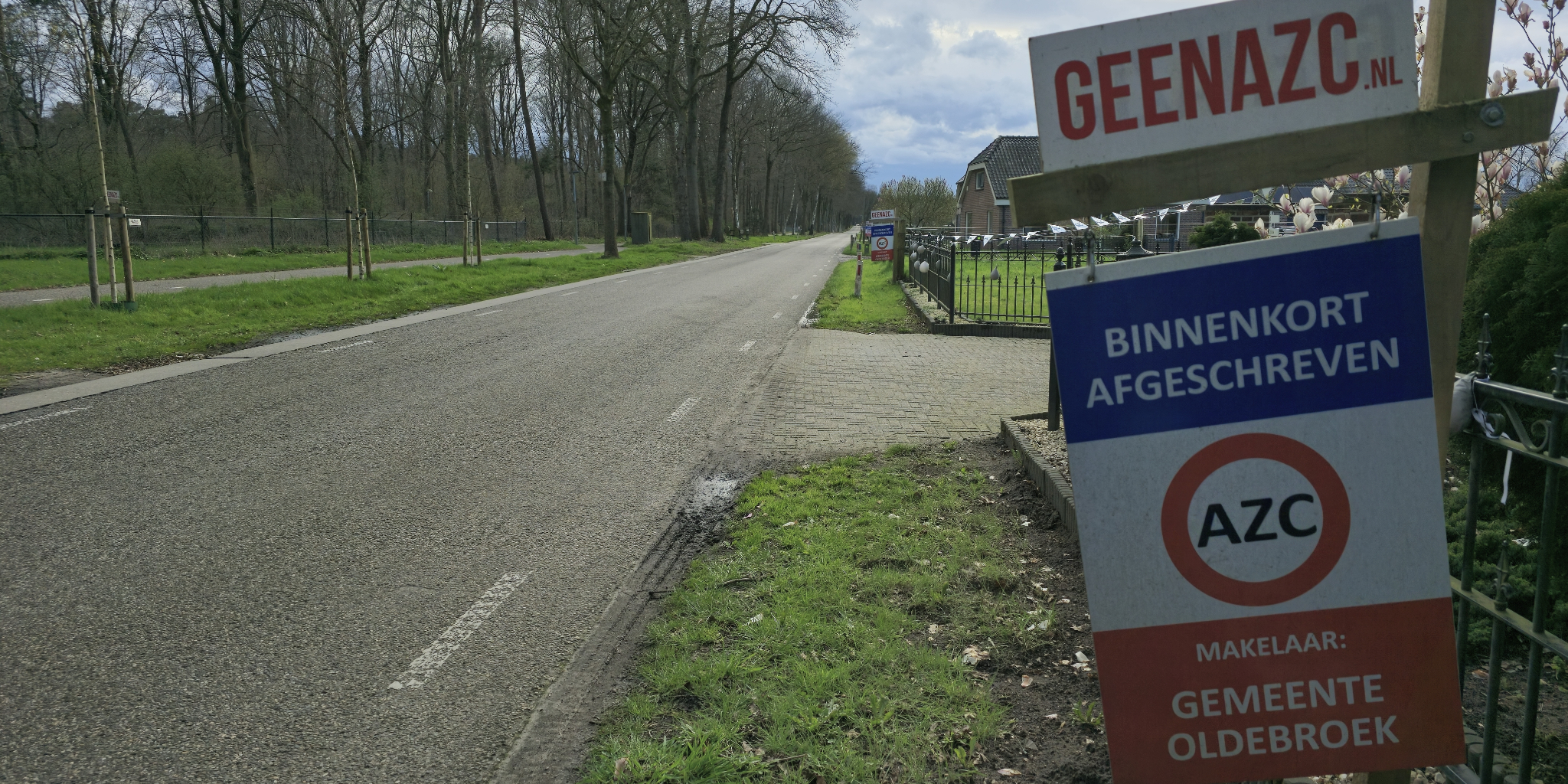 Foto: Dikke streep door asielzoekerscentrum op korte termijn in Oldebroek