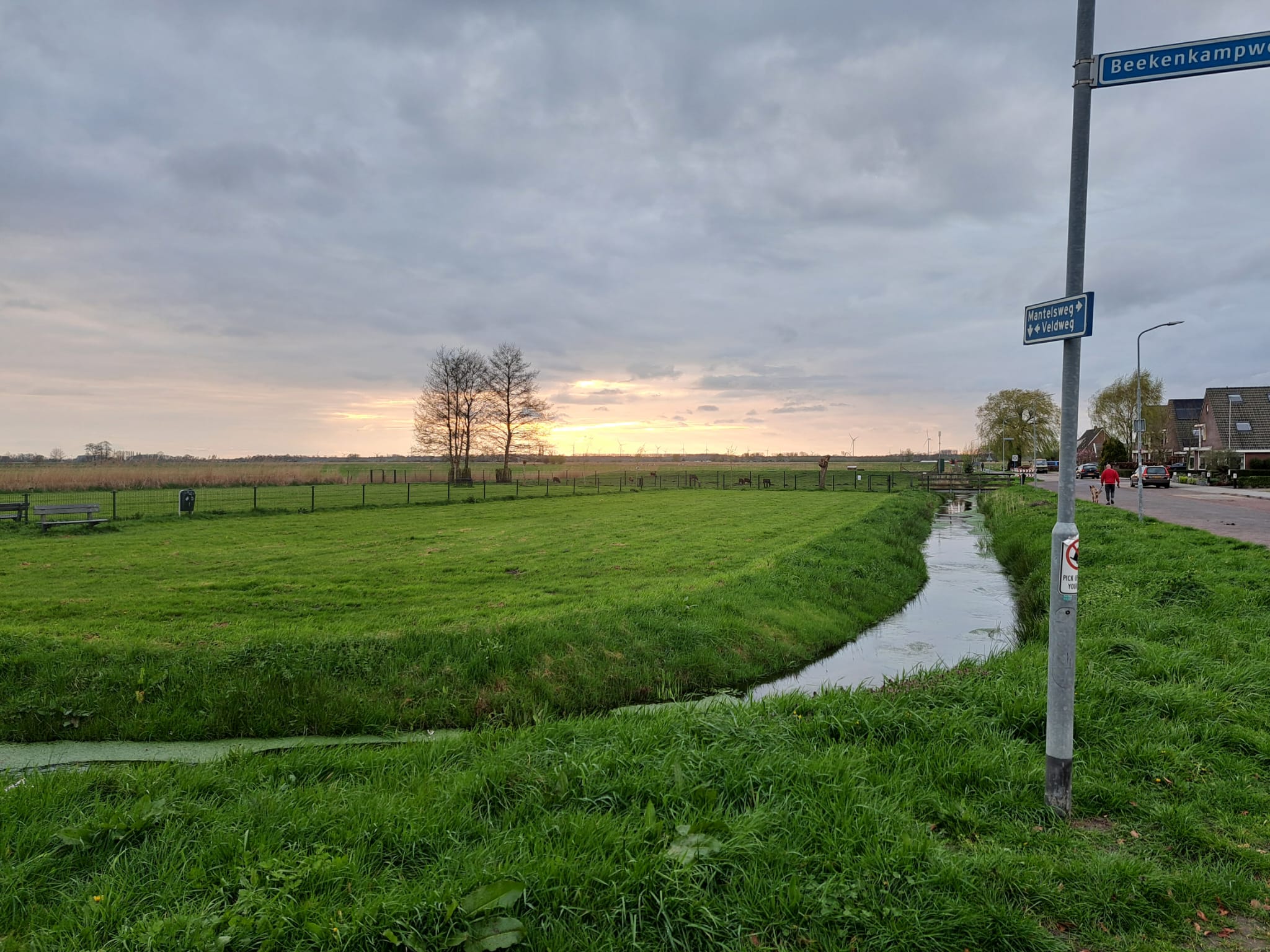 Foto: Uitlaatveld honden mogelijk buiten het plangebied van nieuw te bouwen MFA Doornspijk