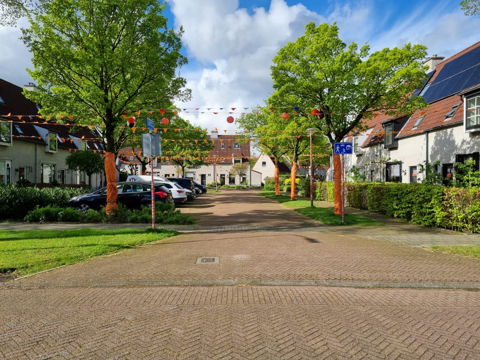 Foto: Wie wint de barbecue voor mooist versierde straat, buurt in Nijkerk?