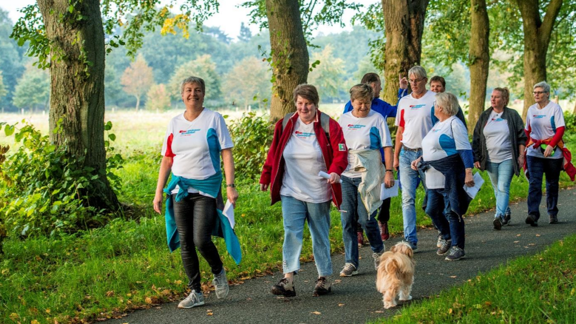 Foto: Twintig weken samen wandelen tijdens de Nationale Diabetes Challenge