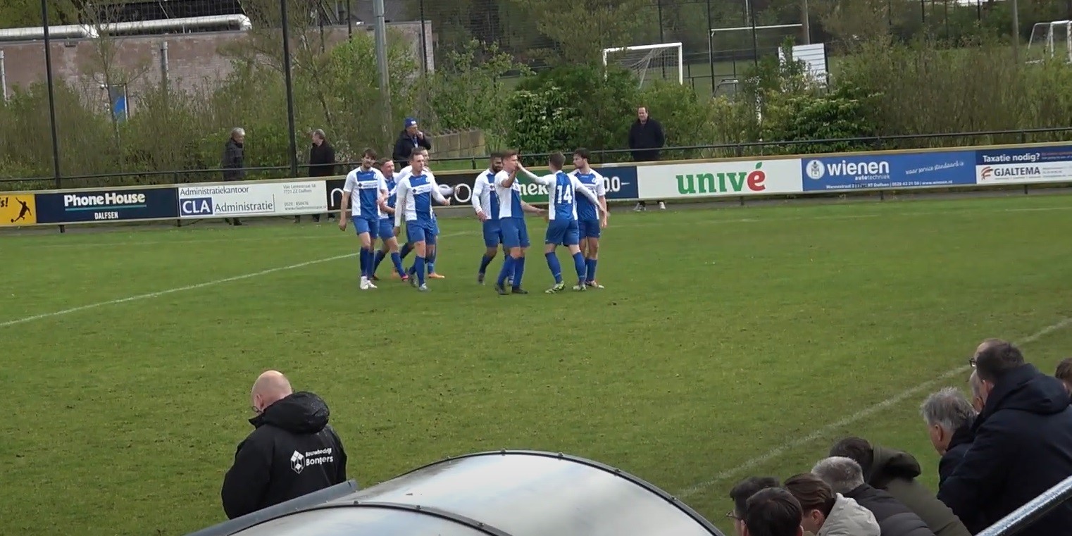 Foto: SAMENVATTING: WHC stevent af op titel, 0-8 winst in Dalfsen