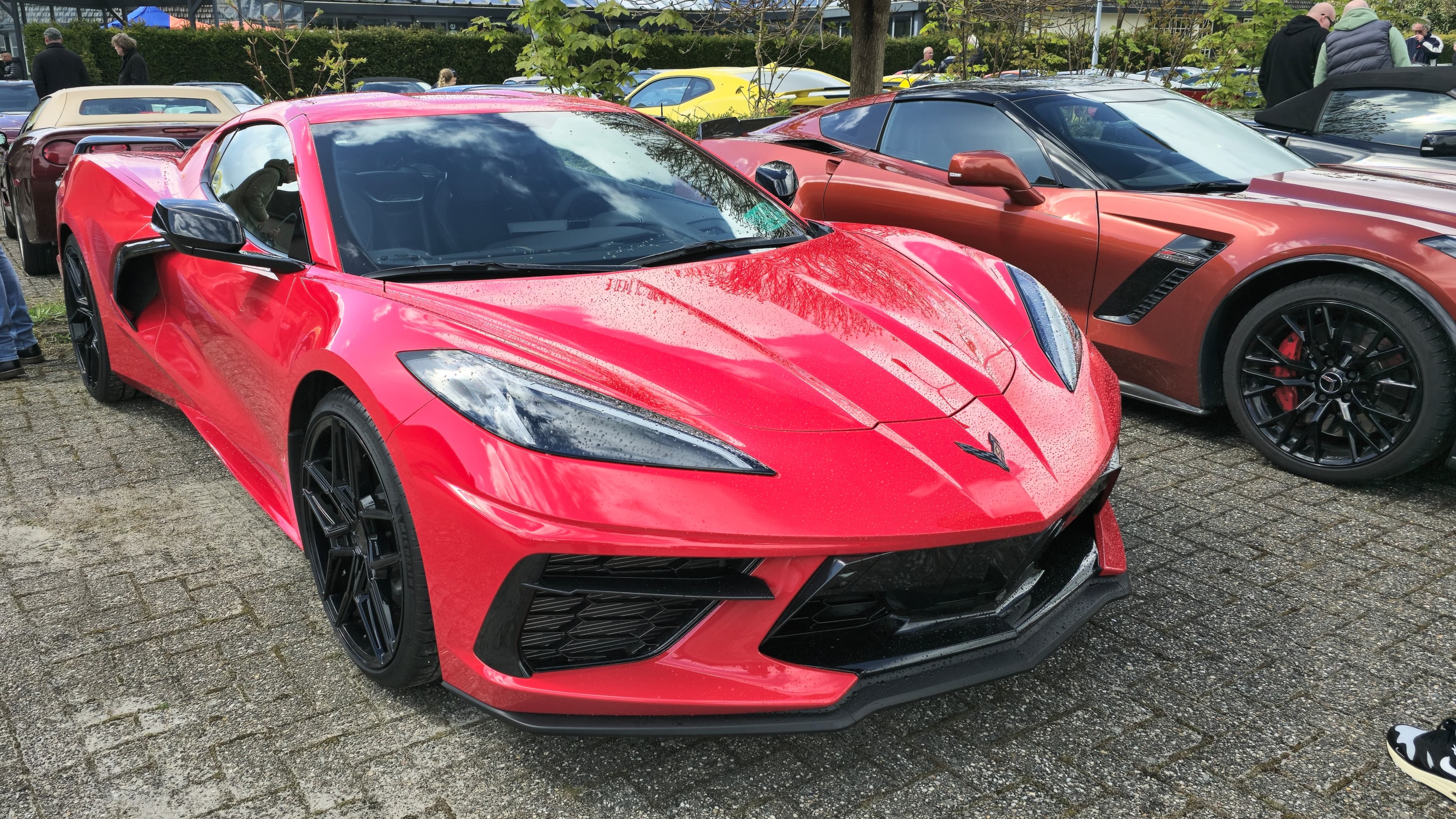 Foto: Blikvangers komen samen in Wezep, veel unieke automodellen geshowd