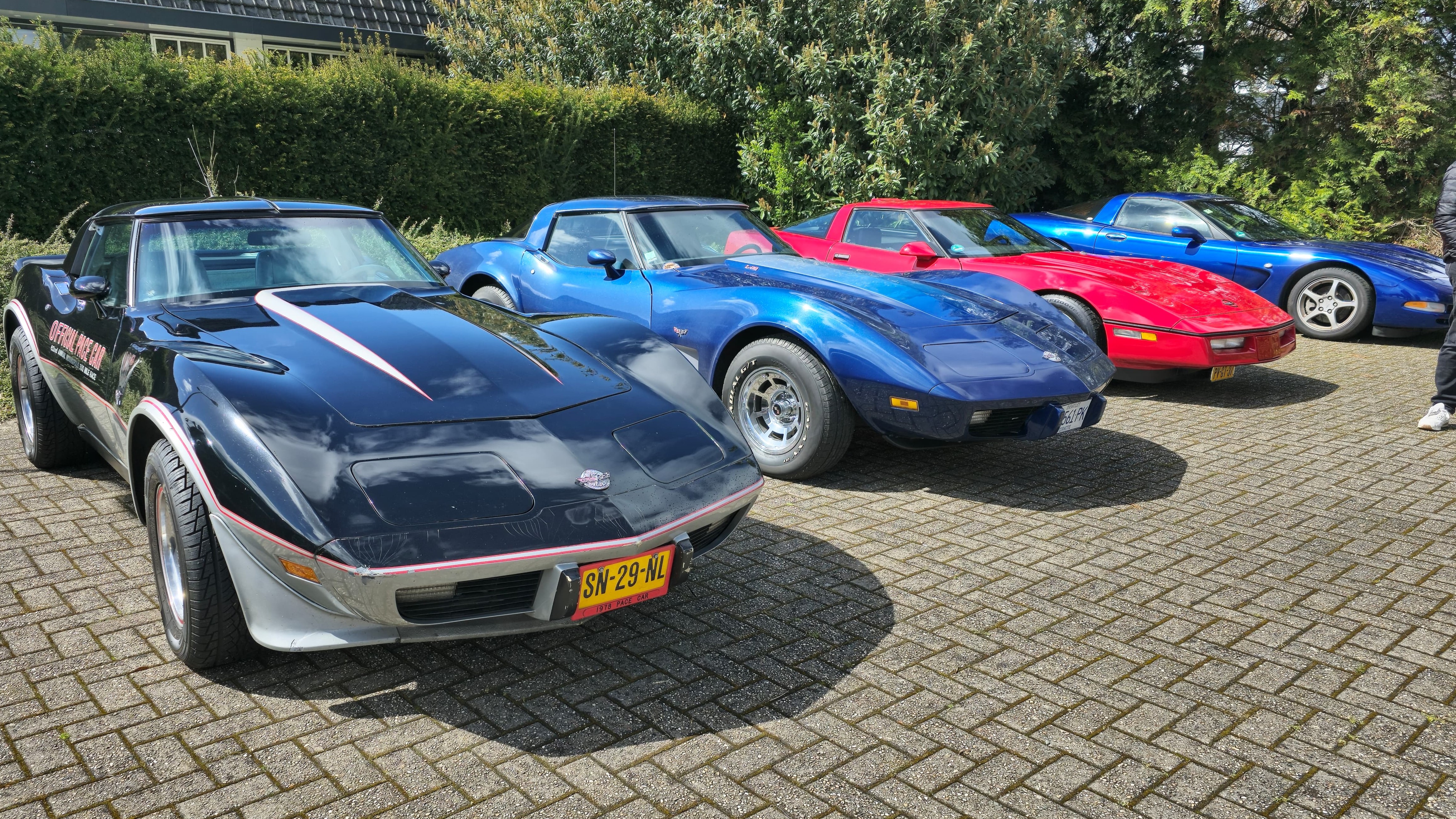 Foto: Blikvangers komen samen in Wezep, veel unieke automodellen geshowd