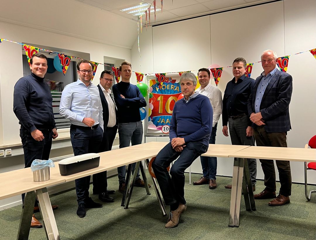 Foto: 10-jarig jubileum van Wethouder Jaap Groothuis