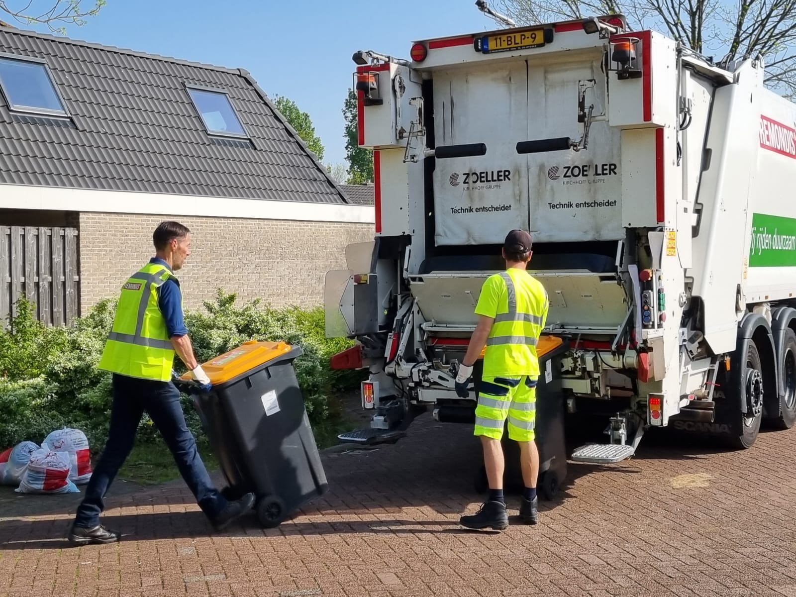 Foto: Nijkerk let op: nieuwe app ophalen huisafval