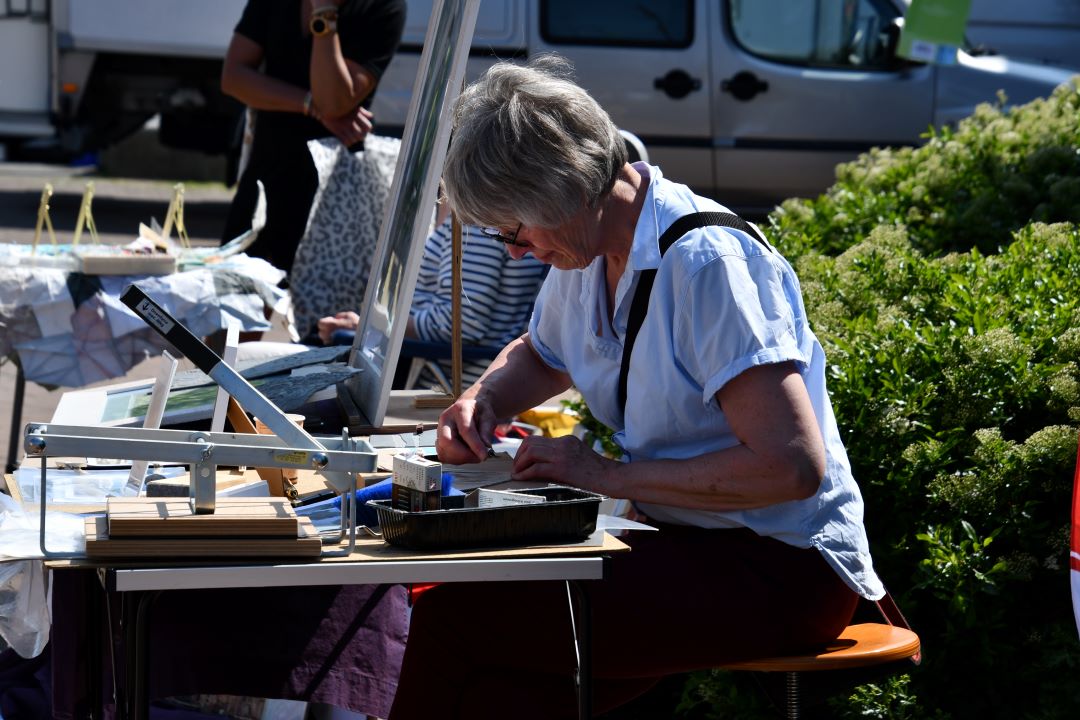 Foto: Franse klanken over Hoevelakense pleinen