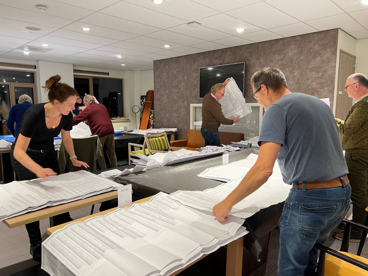 Foto: Garderen zoekt tellers voor stembureaus