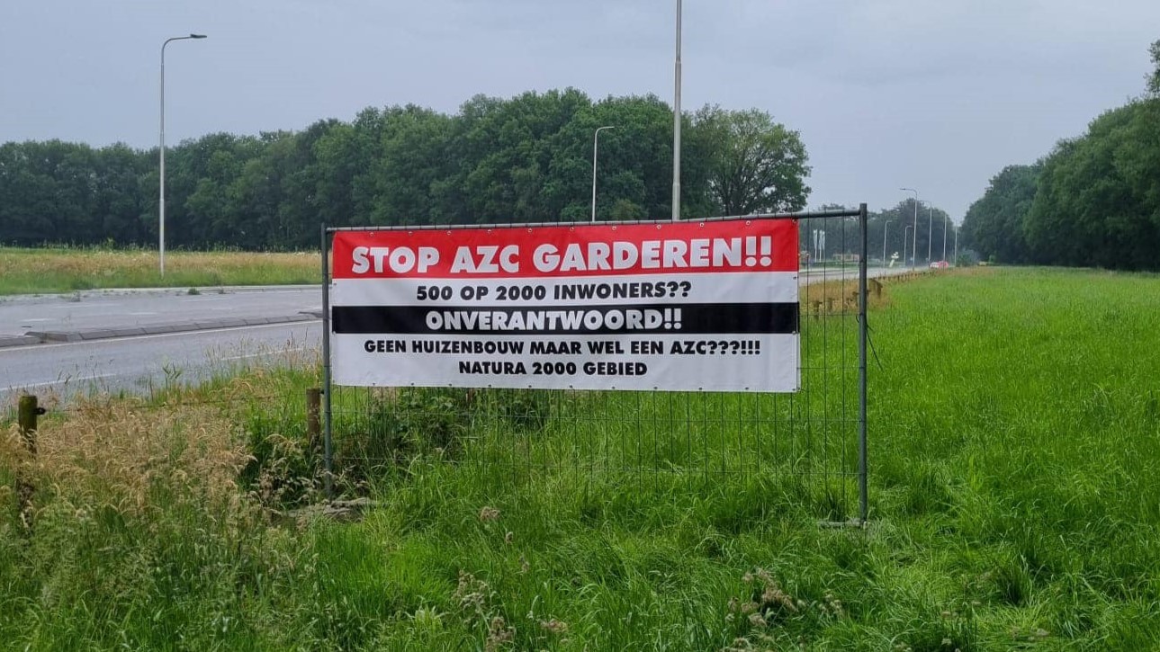 Foto: Noodopvang asielzoekers Garderen gaat er niet komen