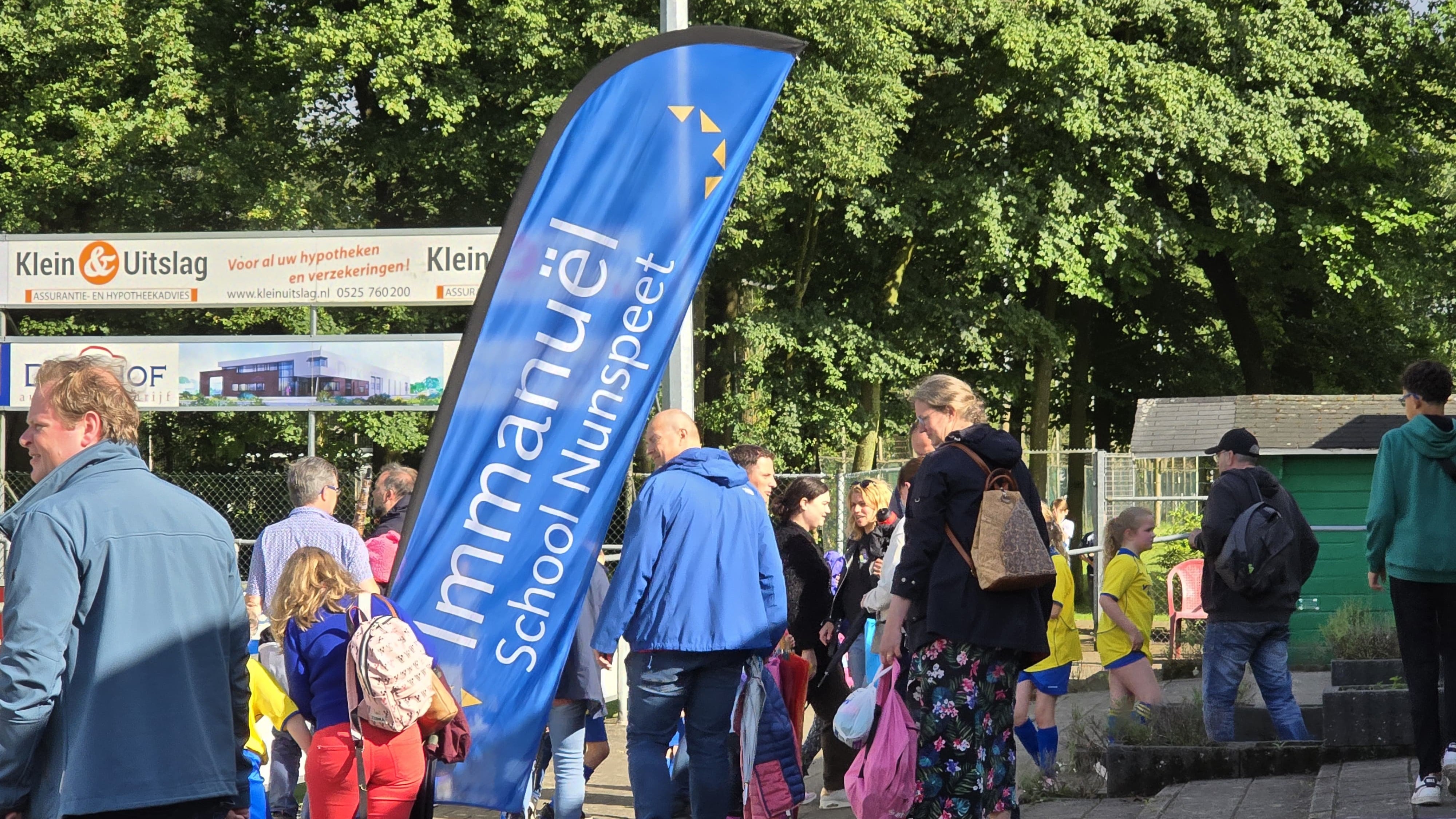 Foto: Districtsfinales schoolvoetbal bij OWIOS, Nunspeetse scholen vallen buiten de prijzen