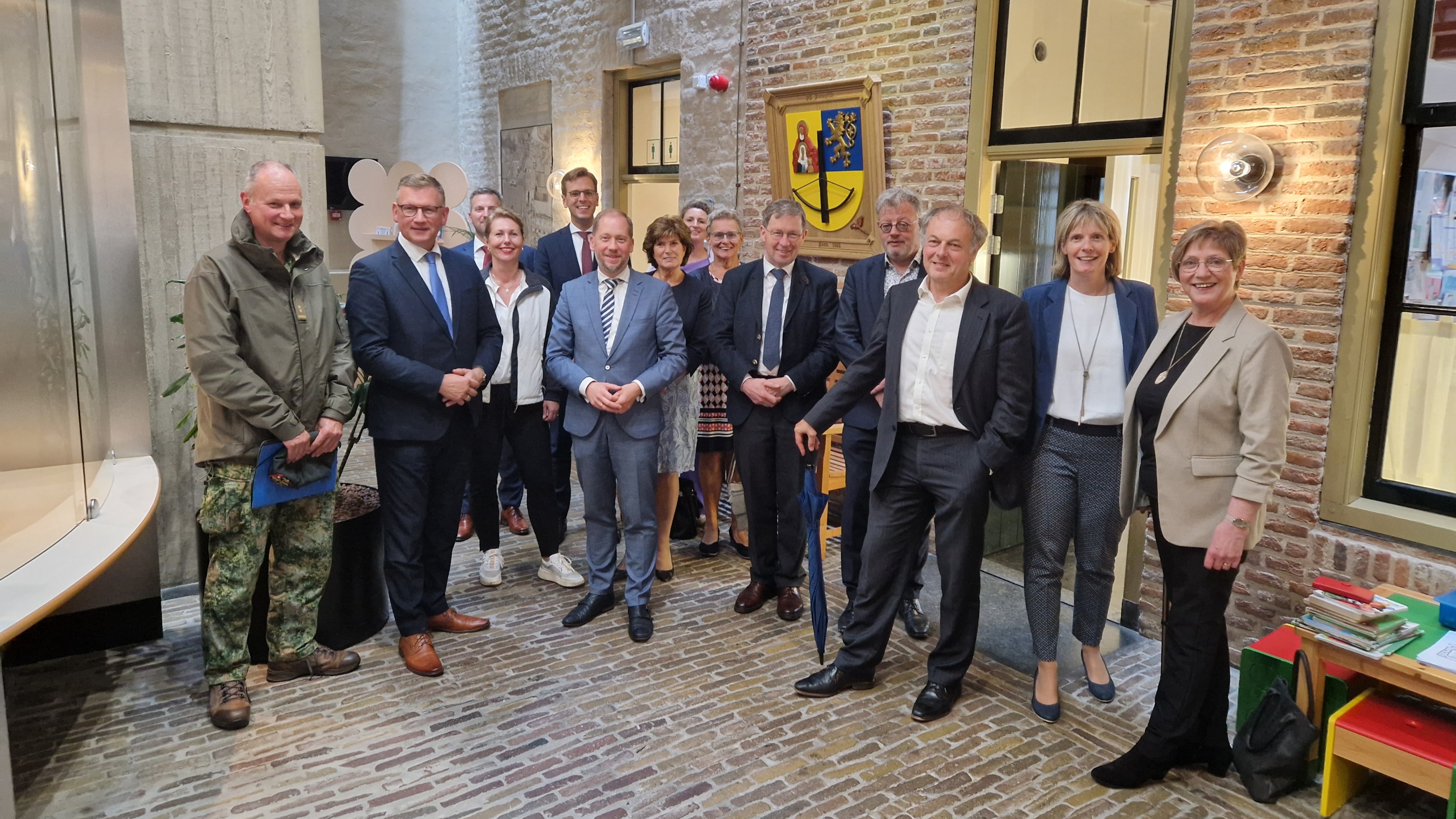 Foto: College Gedeputeerde Staten bezoekt Kop van de Veluwe