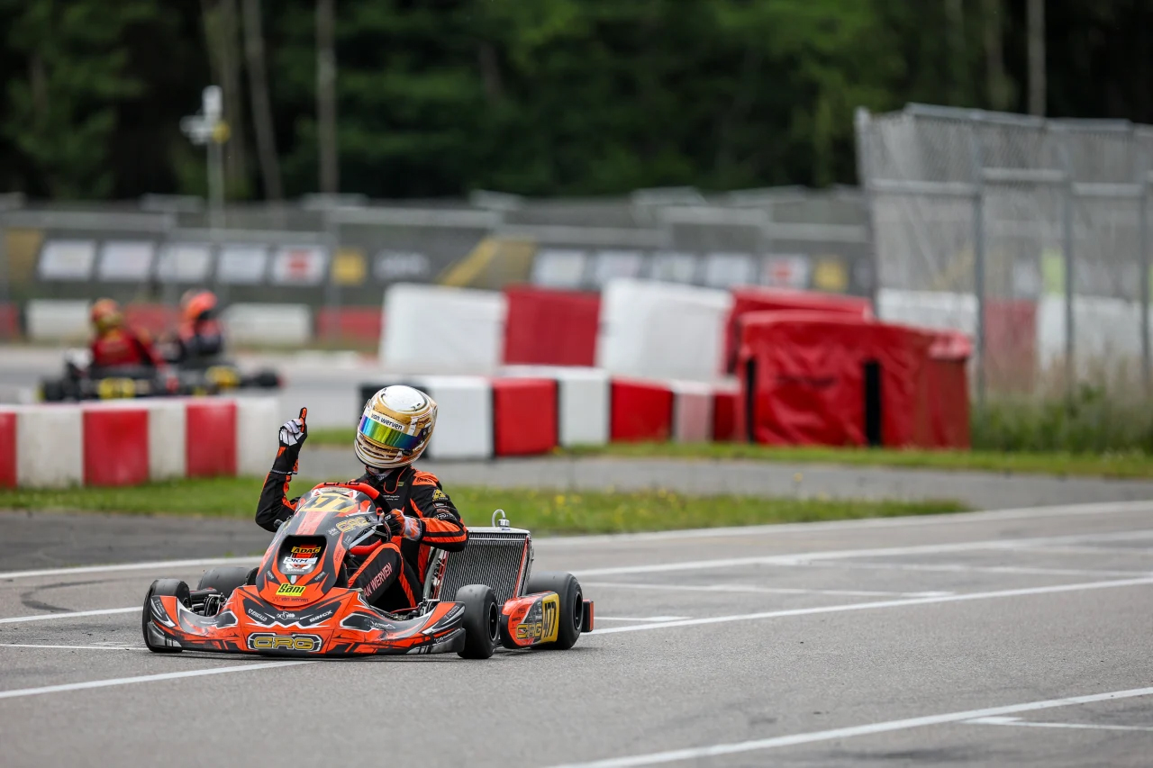 Foto: Eerste overwinning voor Dion van Werven