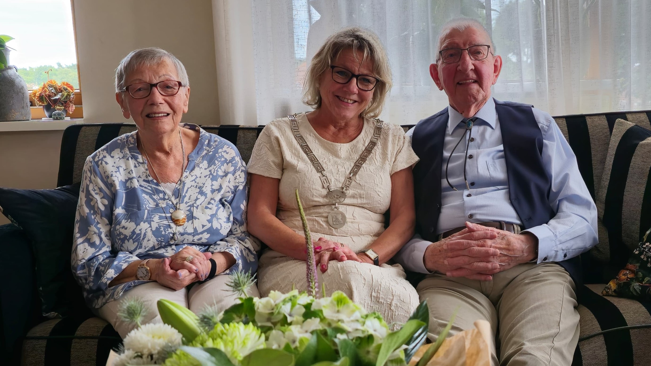 Foto: VIDEO: Unieke gebeurtenis in Wezep, een 70-jarig huwelijk