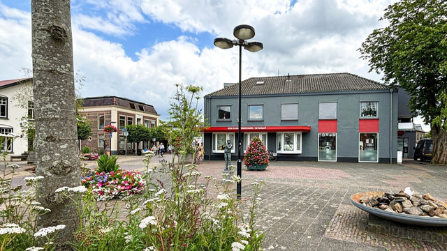 Foto: Gemeente Putten pakt 'gedateerd en rommelig' centrum aan, werkzaamheden starten in oktober