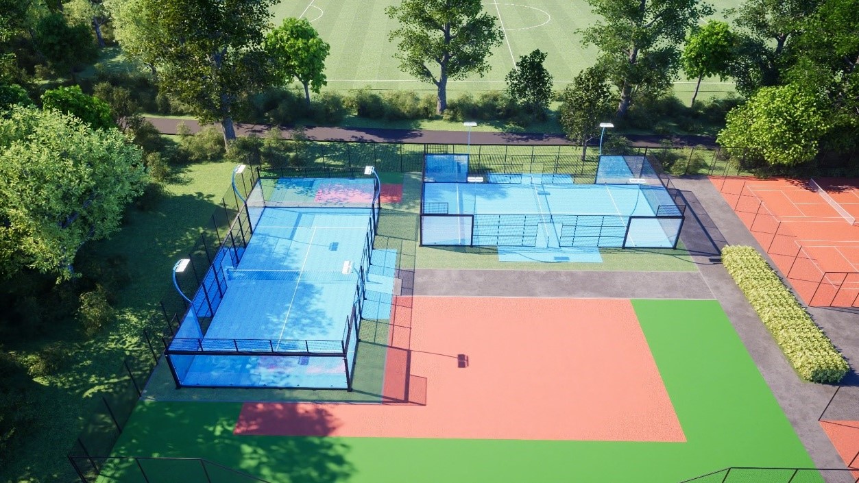 Foto: Tennisclub Elburg onderzoekt mogelijkheden voor aanleg padelbanen