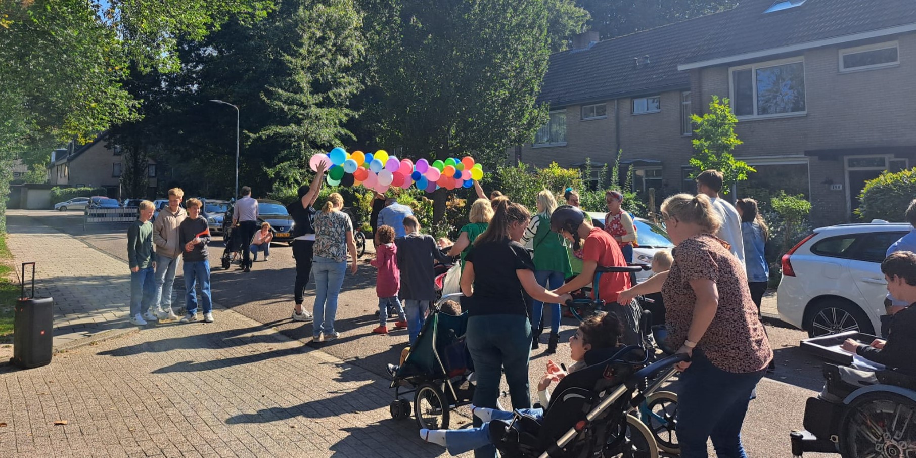 Foto: Sponsorloop van ODC De Schutse voor woonlocatie Roemenië: 'Mooi om iets te kunnen doen'