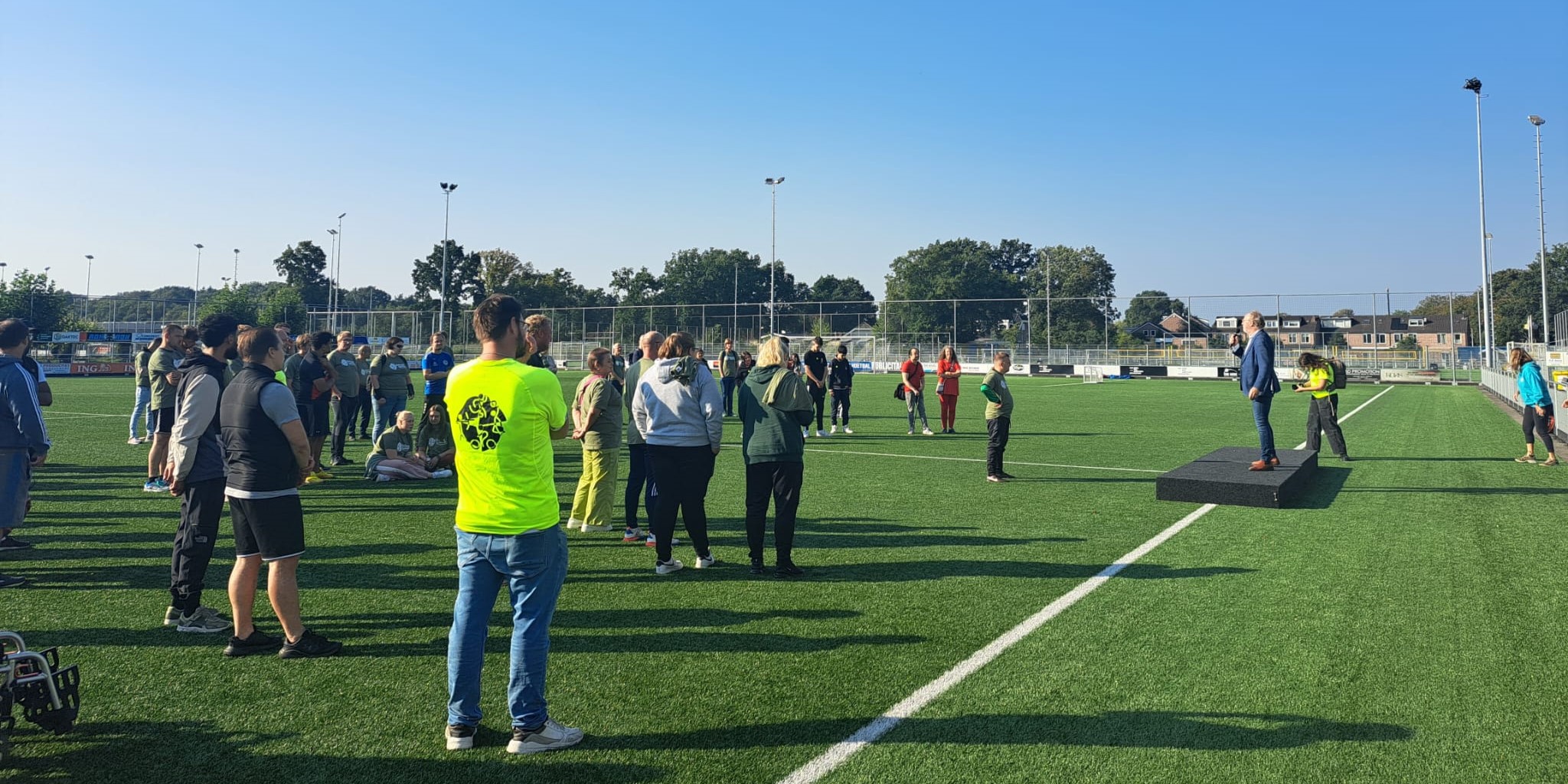 Foto: Dertiende Veluwe Games in volle gang: van kickboksen tot jeu de boules
