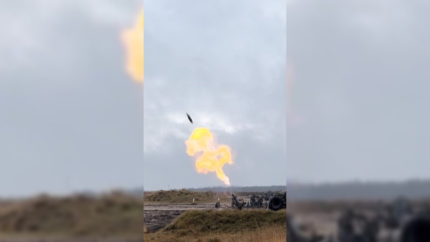 Foto: Hoe klonken de knallen ook alweer? Mortieroefeningen ASK komende dagen in volle gang