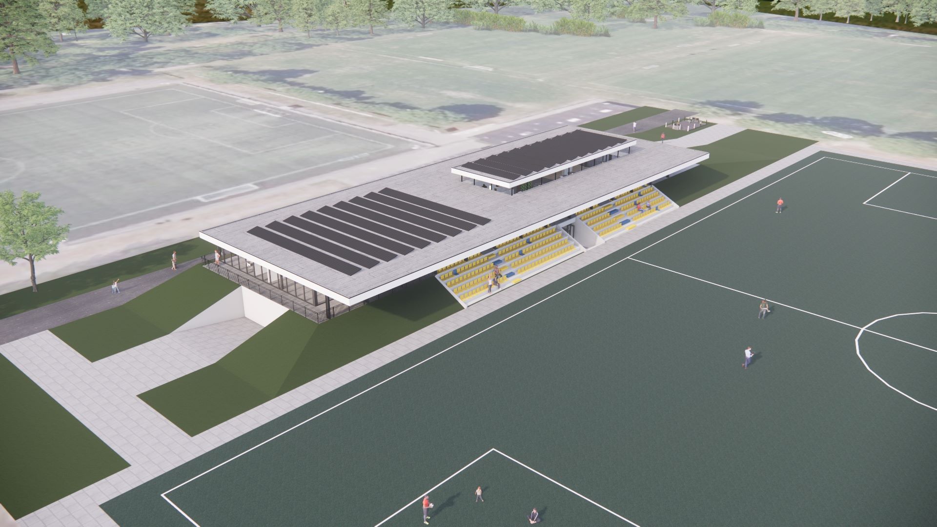 Foto: CDA Nunspeet wil breder onderzoek naar maatschappelijk financieren, vv Nunspeet houdt goede moed