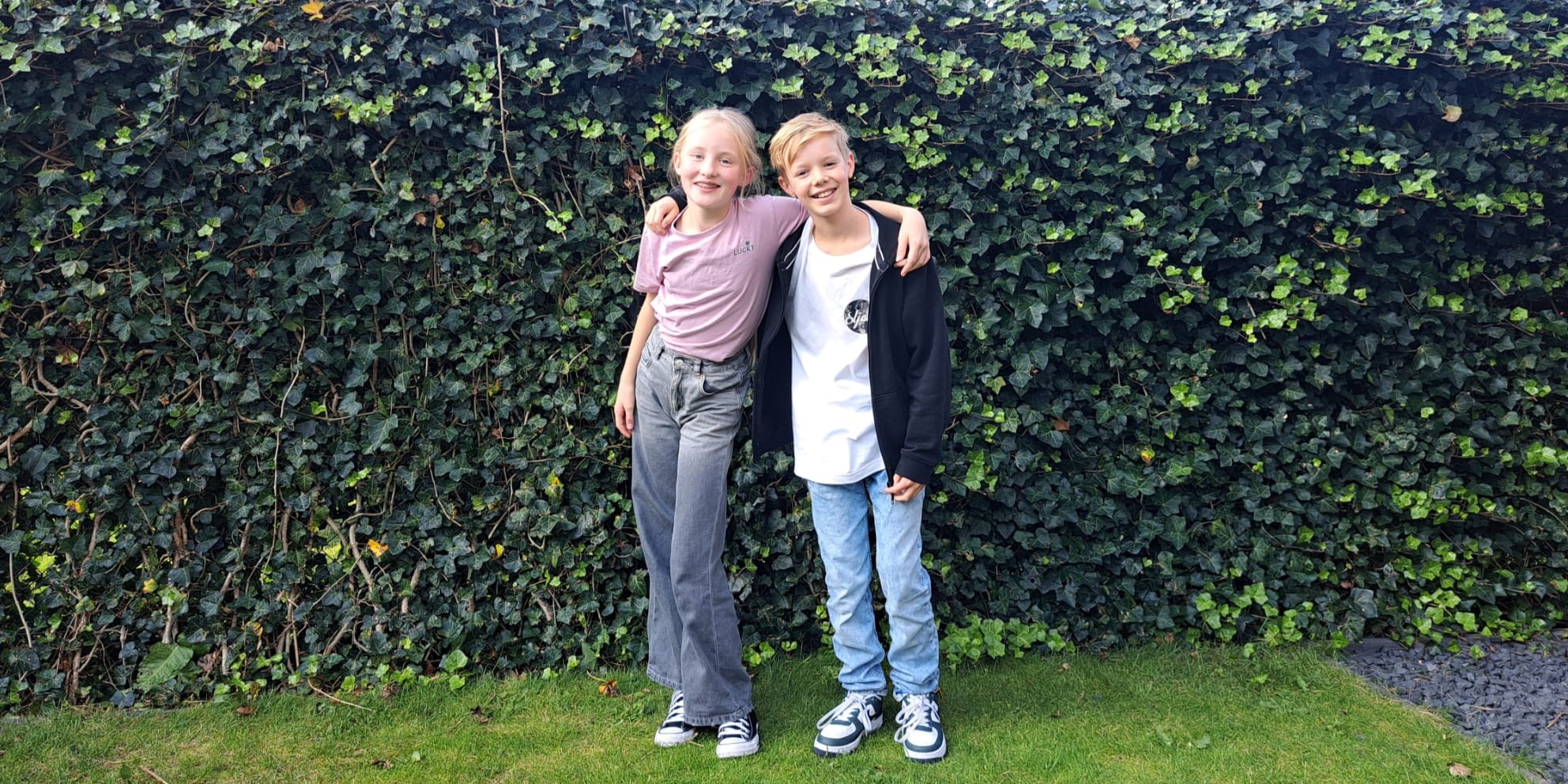 Foto: Nunspeetse Elias (12) en Isa (11) doen mee aan Hollands Got Talent: ‘Maak je niet elke dag mee’