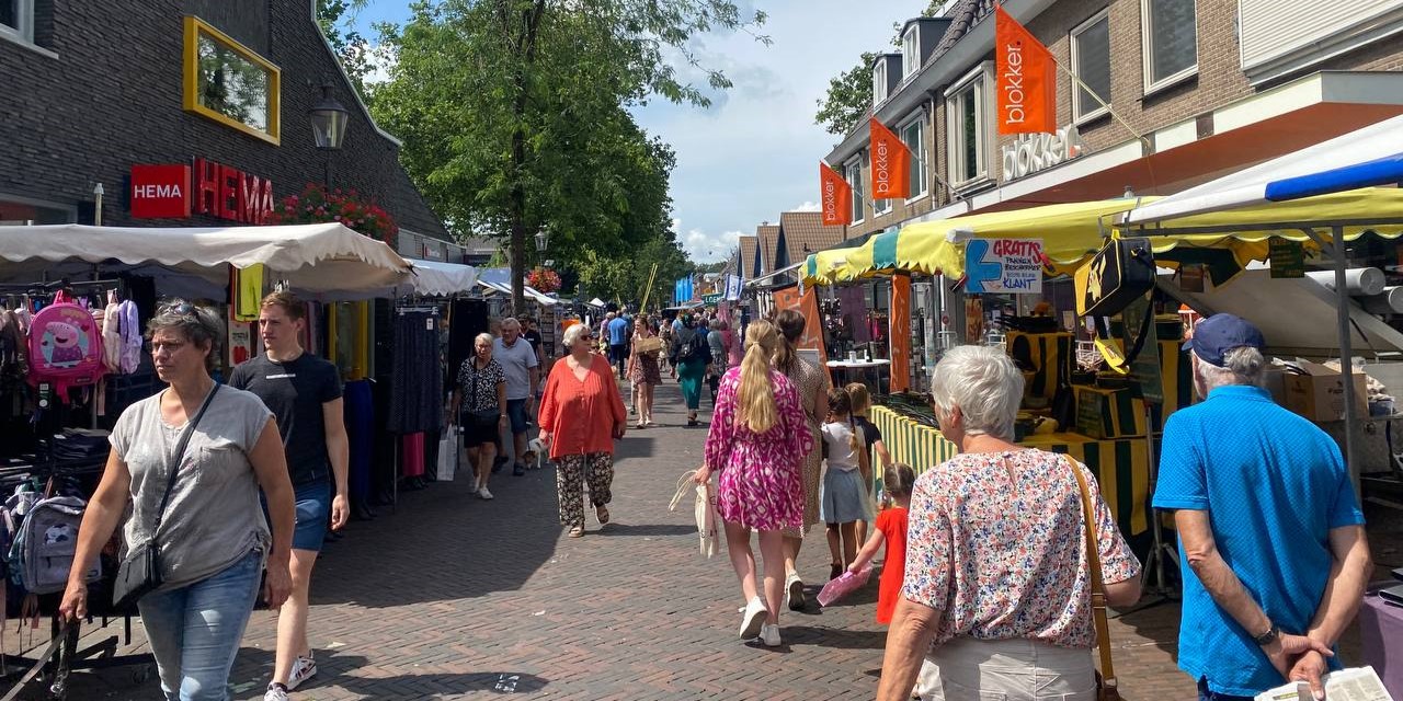 Foto: Nunspeetse raad vraagt aandacht voor evenementen en sfeer in het centrum