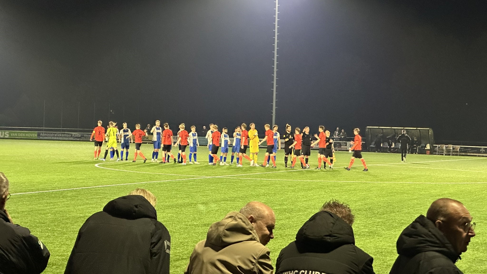Foto: WHC door in beker na winst op Nieuwleusen