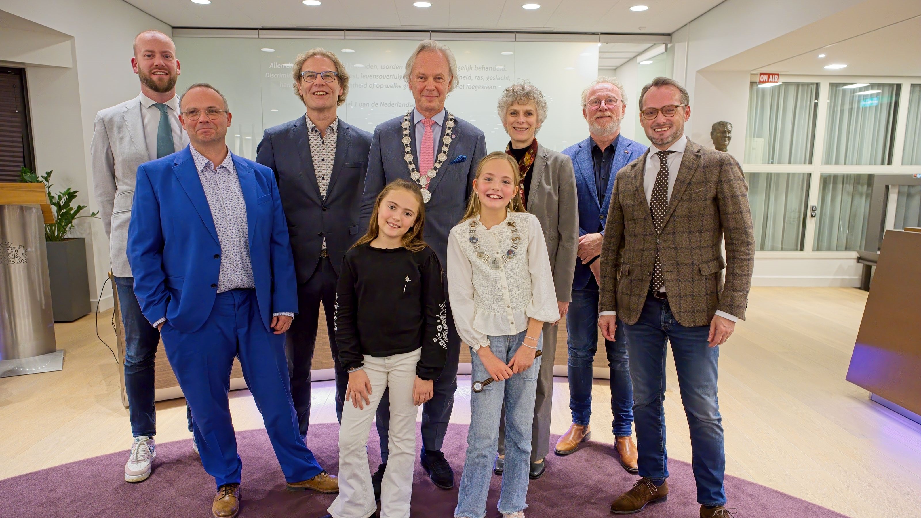 Foto: Zesde kindercollege Harderwijk van start: 'Samen is het veel leuker'