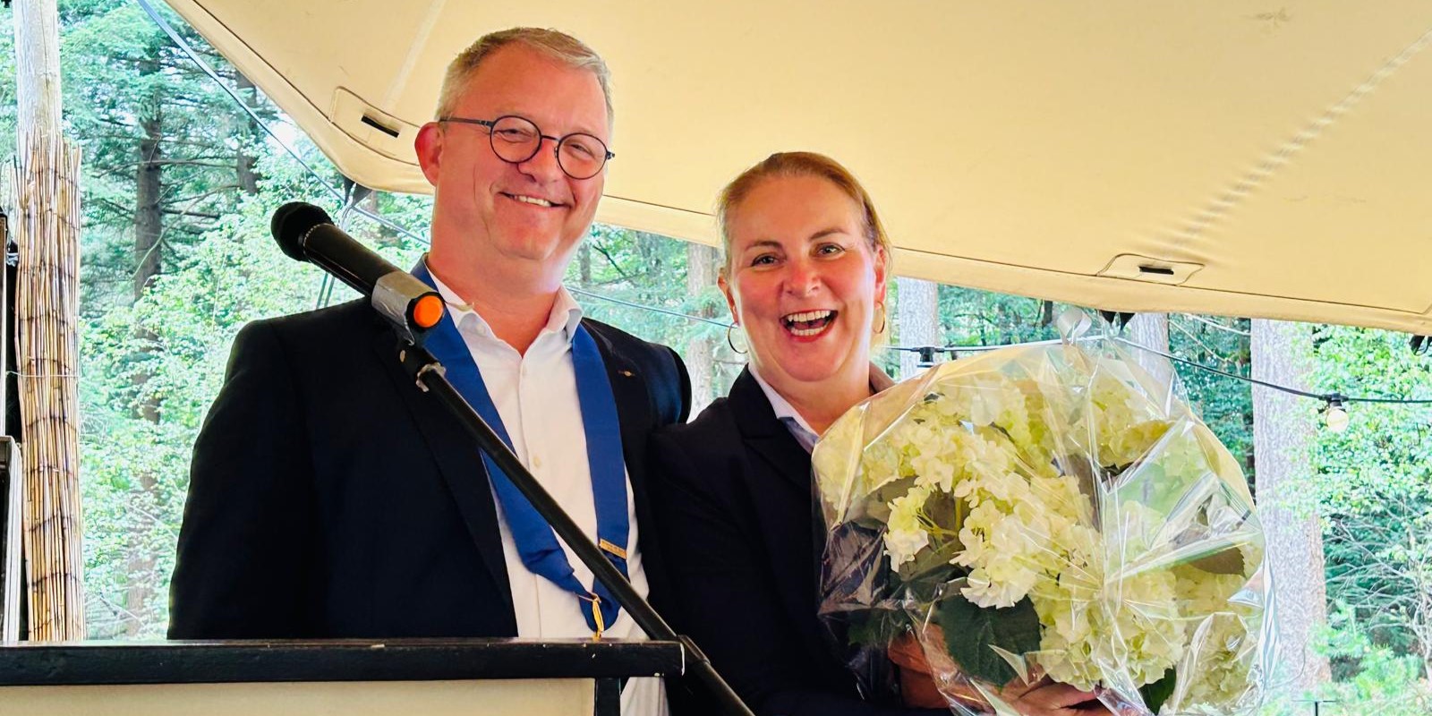 Foto: Dit is de voorzitter van de Rotary in Nunspeet: 'We zijn geen elitair clubje'