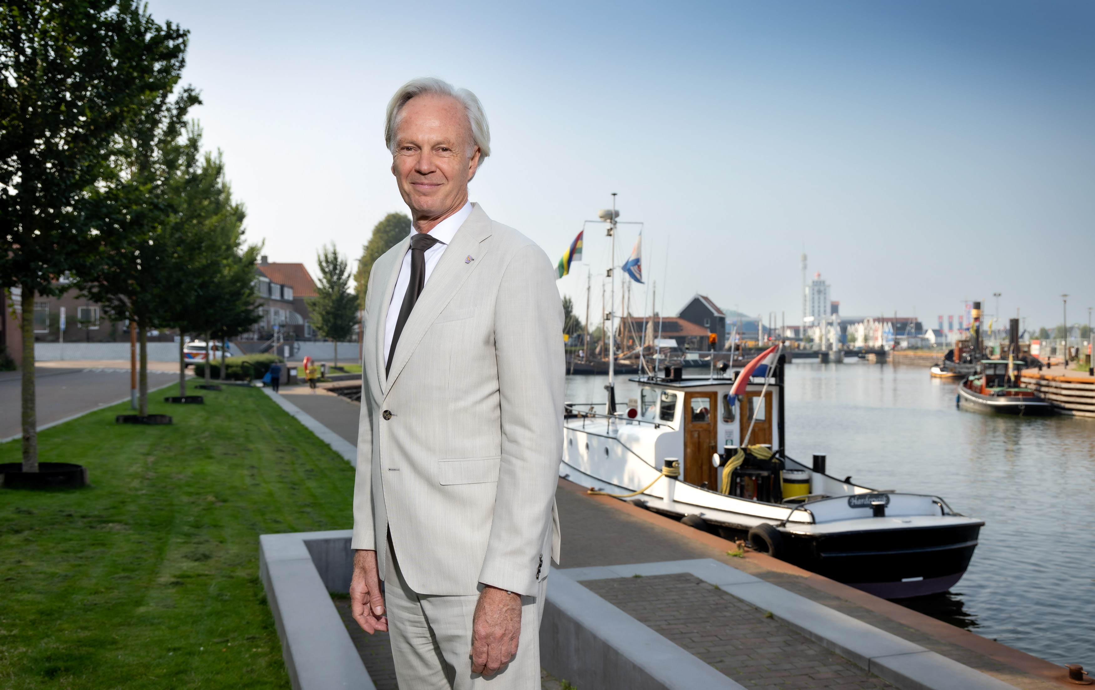 Foto: Week van burgmeester Joon, thema van vrijdag: 'Orange the World'