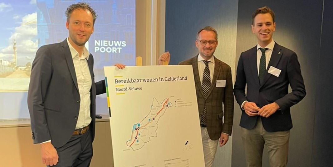 Foto: Noord-Veluwe Bereikbaar in gesprek met Tweede Kamerleden: woningen bereikbaar houden