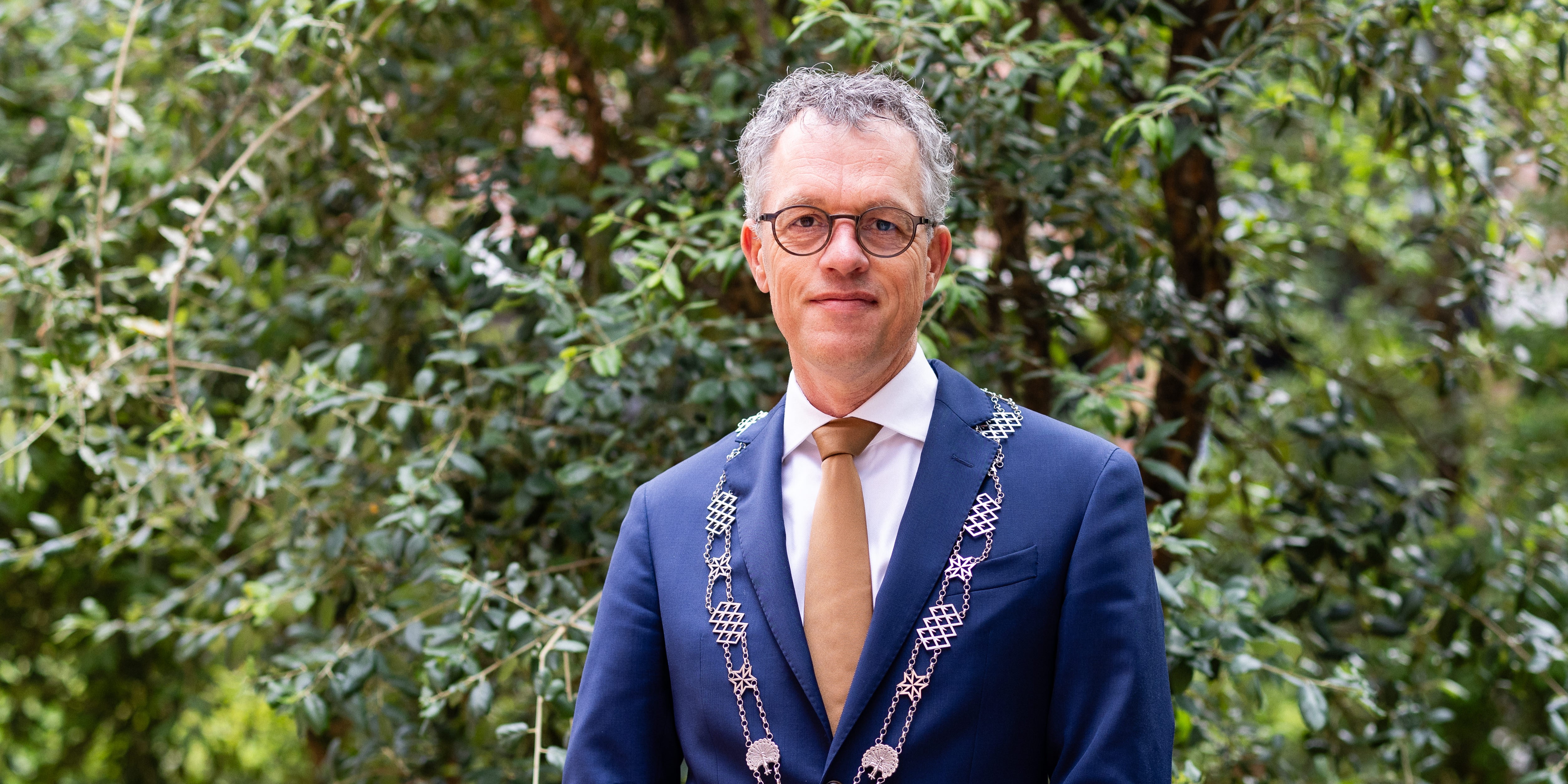 Foto: Week van burgemeester Van Daalen, thema van donderdag: 'inbraakpreventie'