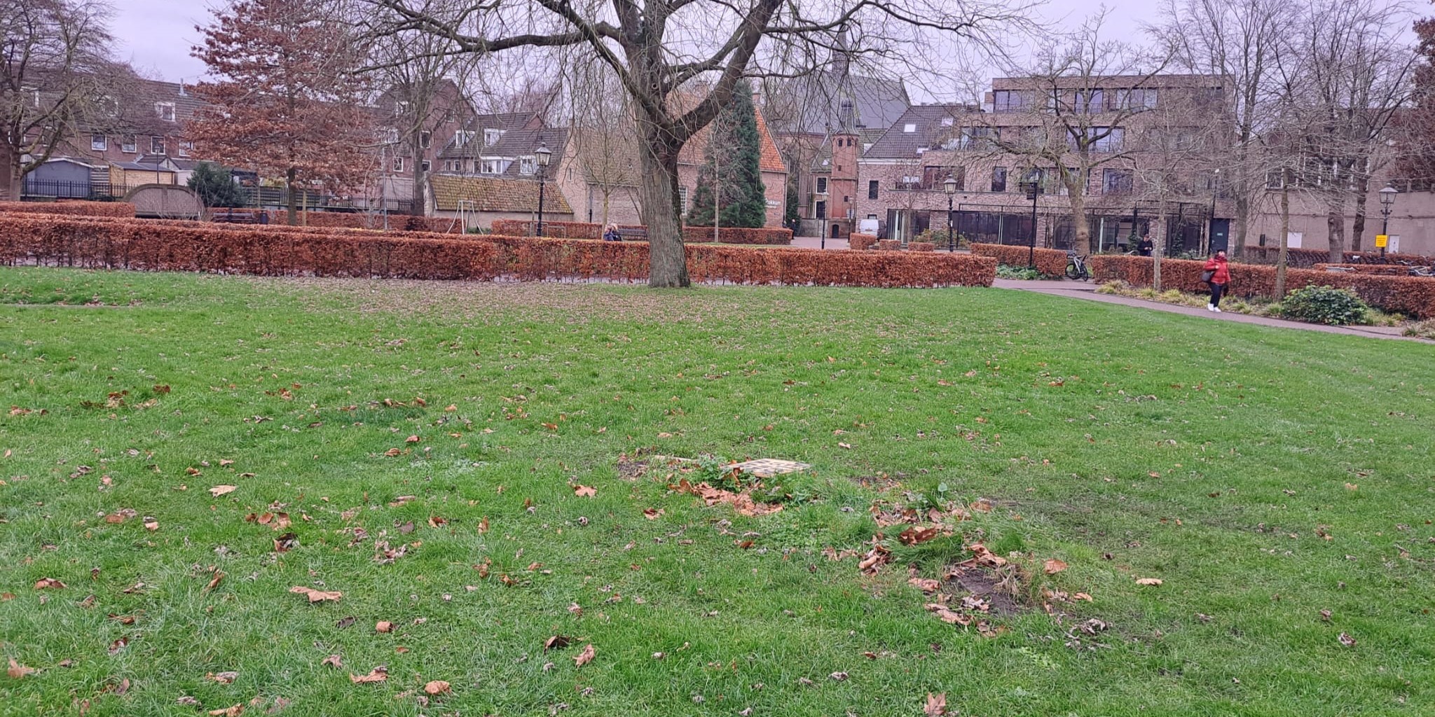 Foto: IJzeren beelden zijn uit Harderwijk verdwenen, gemeente houdt rekening met eindejaarsstunt