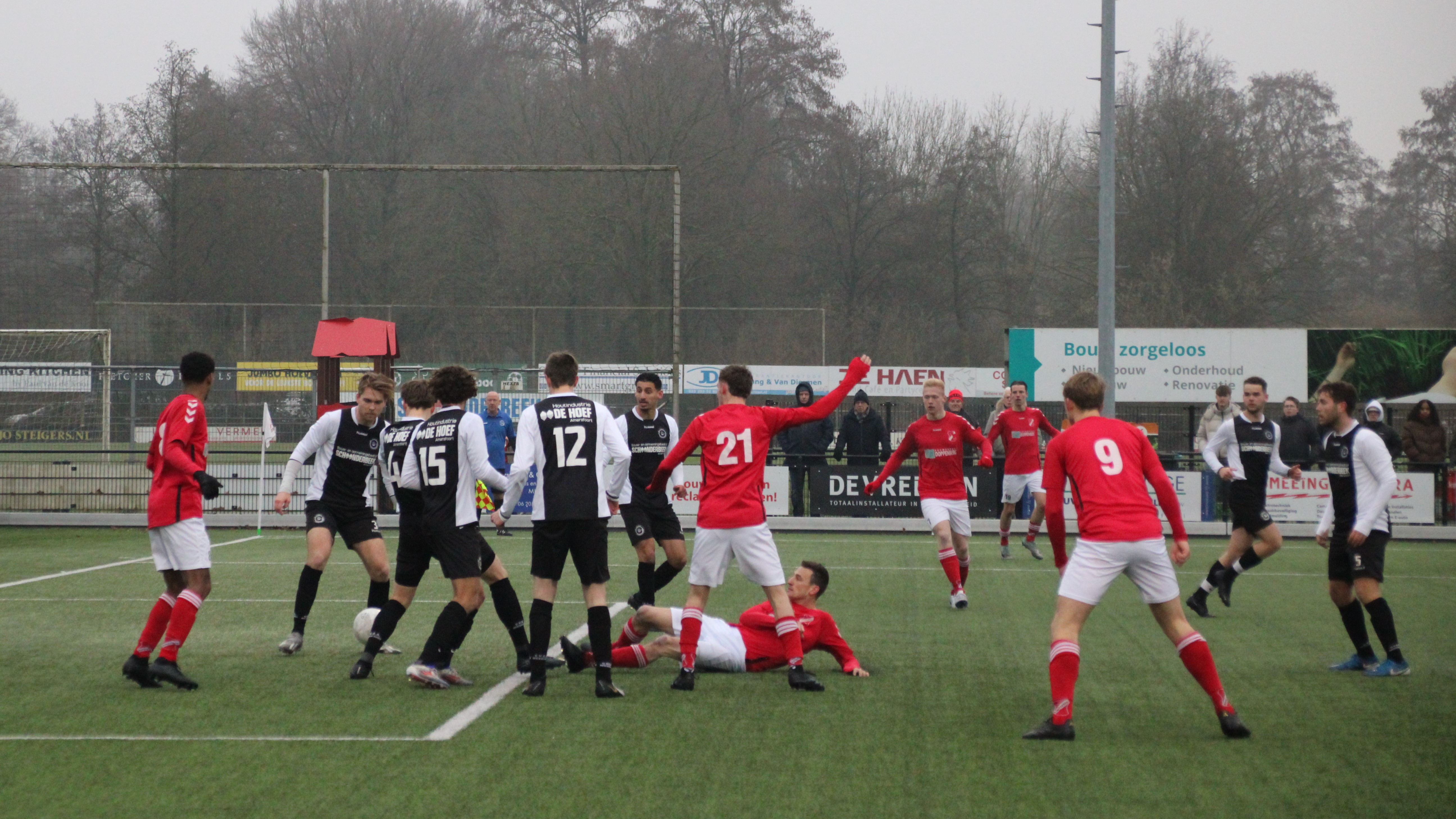 Foto: Sc Hoevelaken start nieuwe jaar met winst