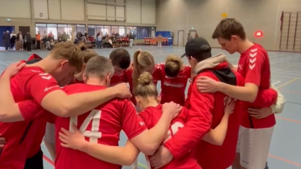 Foto: Telstar sluit zaalseizoen af met ruime overwinning op Tiel