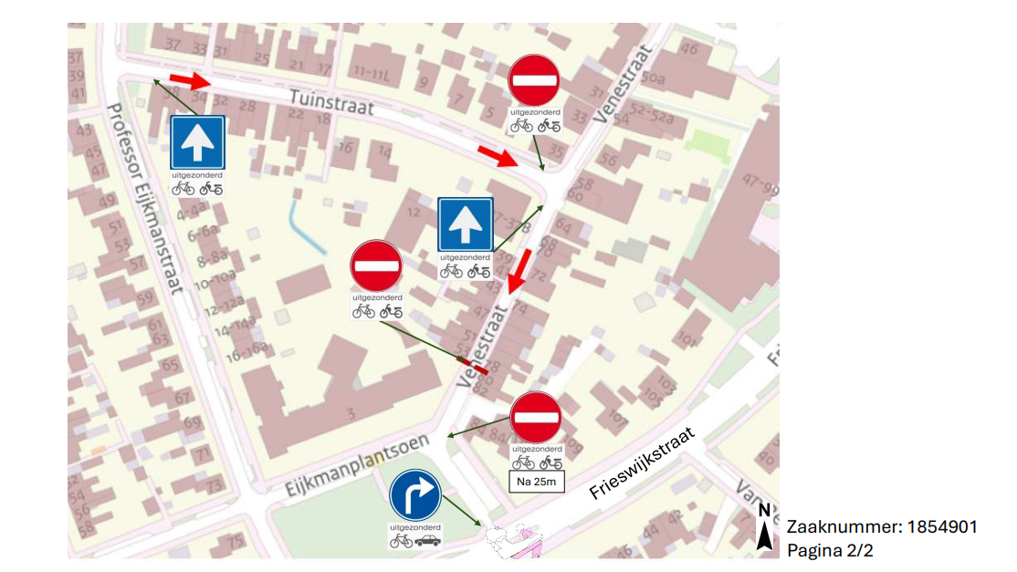 Foto: Meer eenrichtingsverkeer rond centrum Nijkerk moet voor betere doorstroming zorgen