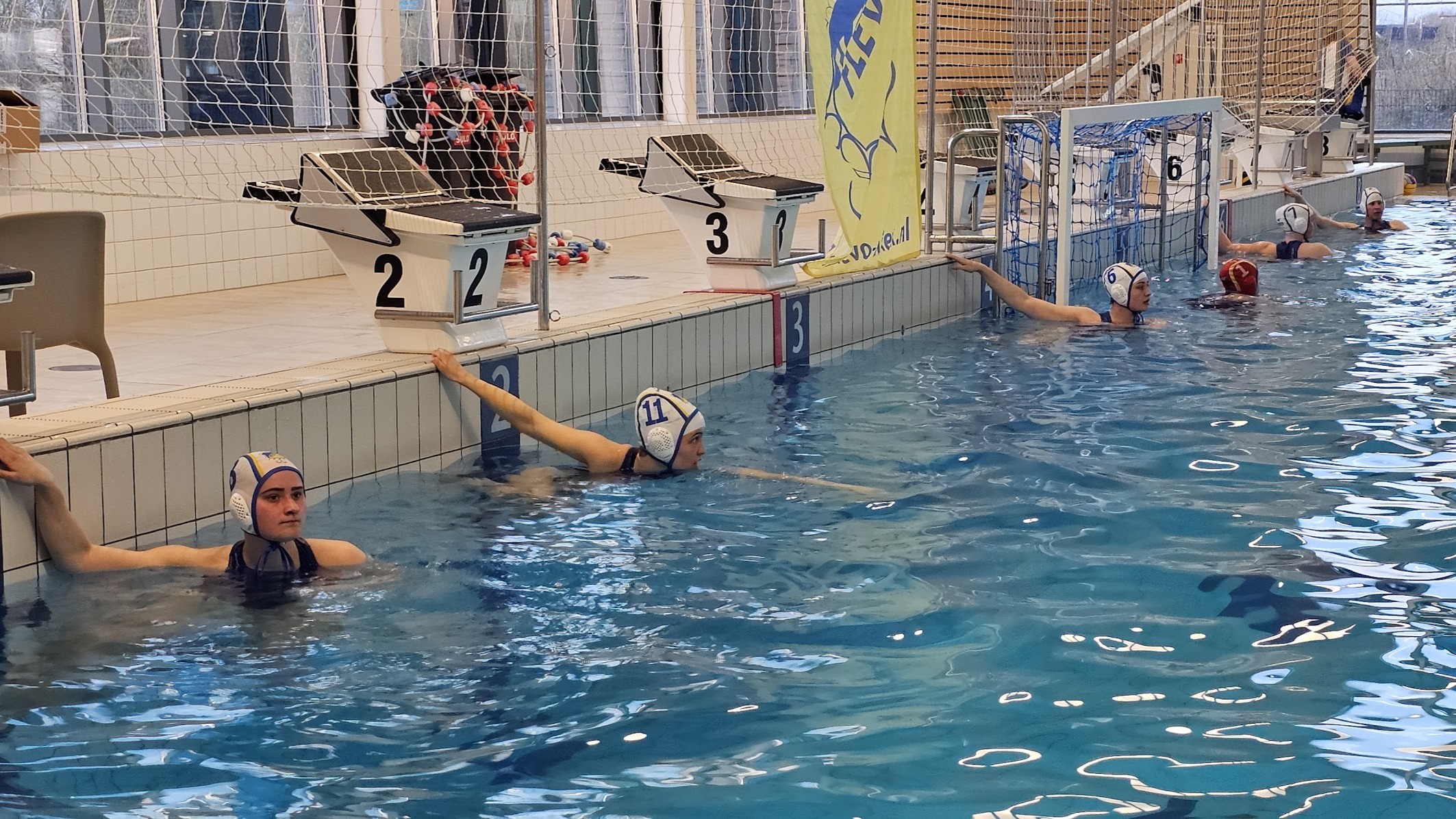 Foto: Flevo Dames 1 speelt gelijk tegen De Meeuwen 