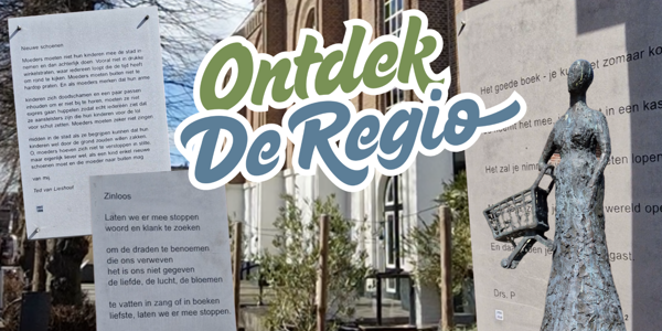 Foto: Ontdek de regio: Meer dan 40 muurgedichten in de gemeente Nunspeet