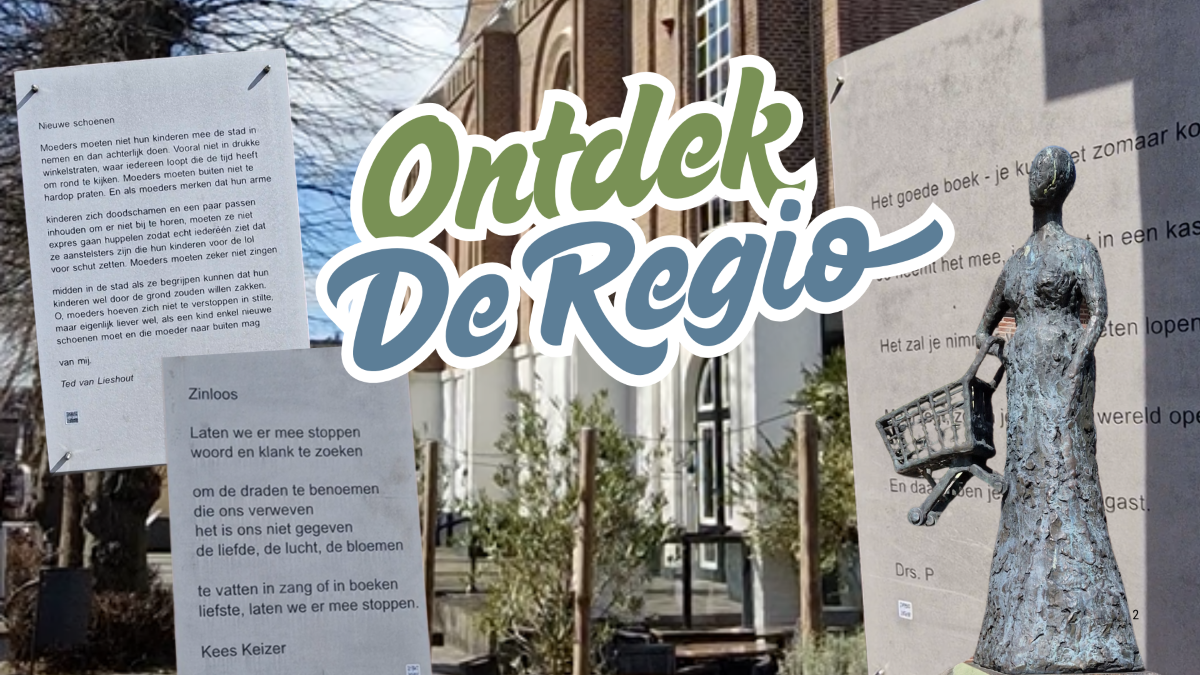 Foto: Ontdek de regio: Meer dan 40 muurgedichten in de gemeente Nunspeet