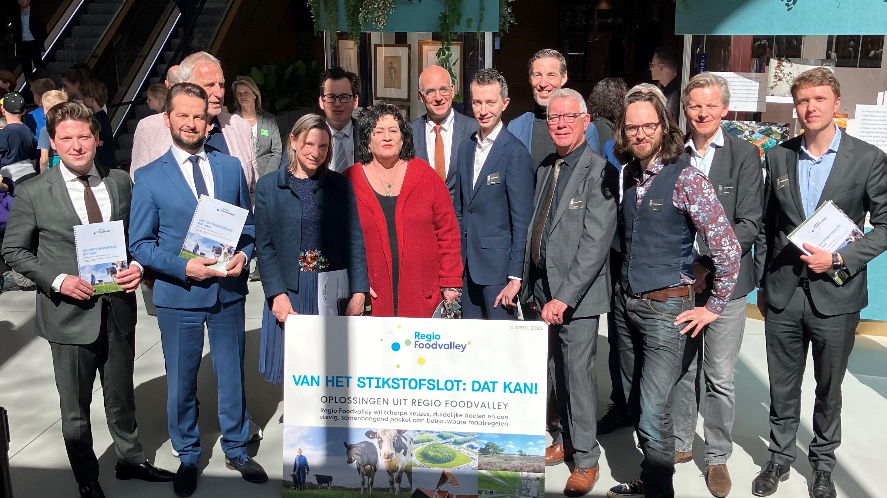 Foto: Wethouders Regio Foodvalley bieden Kamer oplossingen voor snelle stikstofaanpak