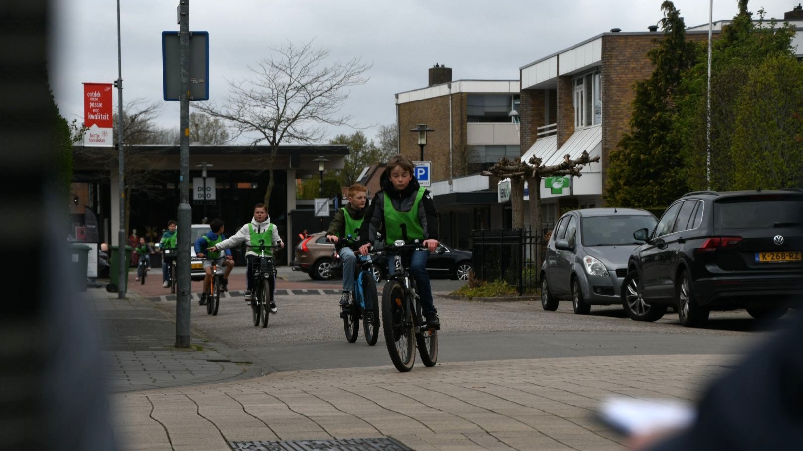 Foto: Hoevelakense basisschoolleerlingen doen verkeersexamen