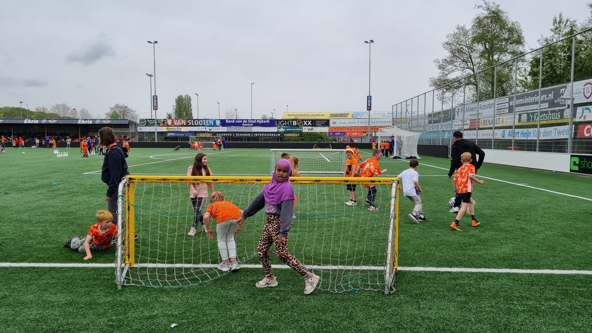 Foto: Nijkerkse basisschoolleerlingen doen mee aan de Koningsspelen