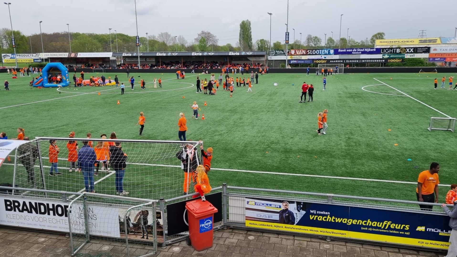 Foto: Nijkerkse basisschoolleerlingen doen mee aan de Koningsspelen