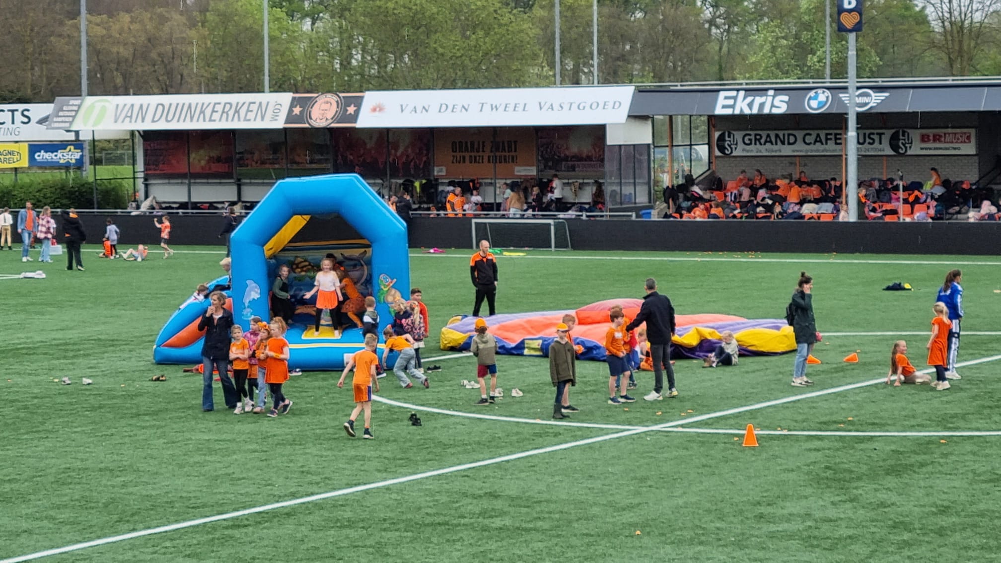 Foto: Nijkerkse basisschoolleerlingen doen mee aan de Koningsspelen